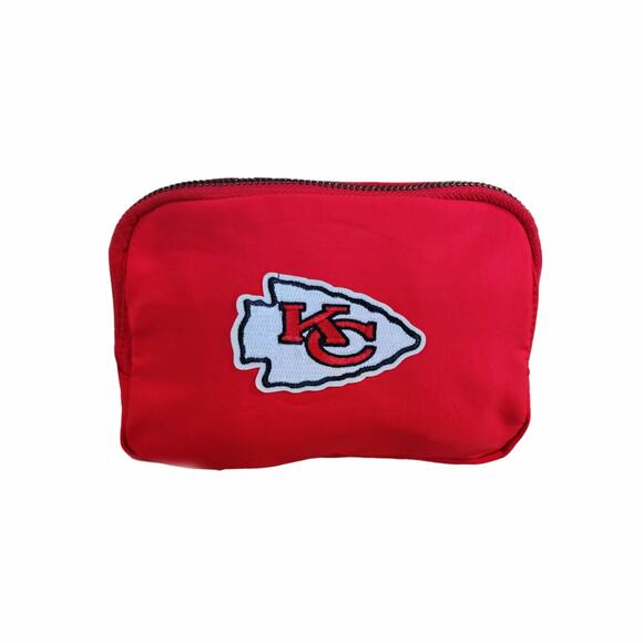 KC Chiefs Embellished Red Bum Bag - Picture 4 of 5